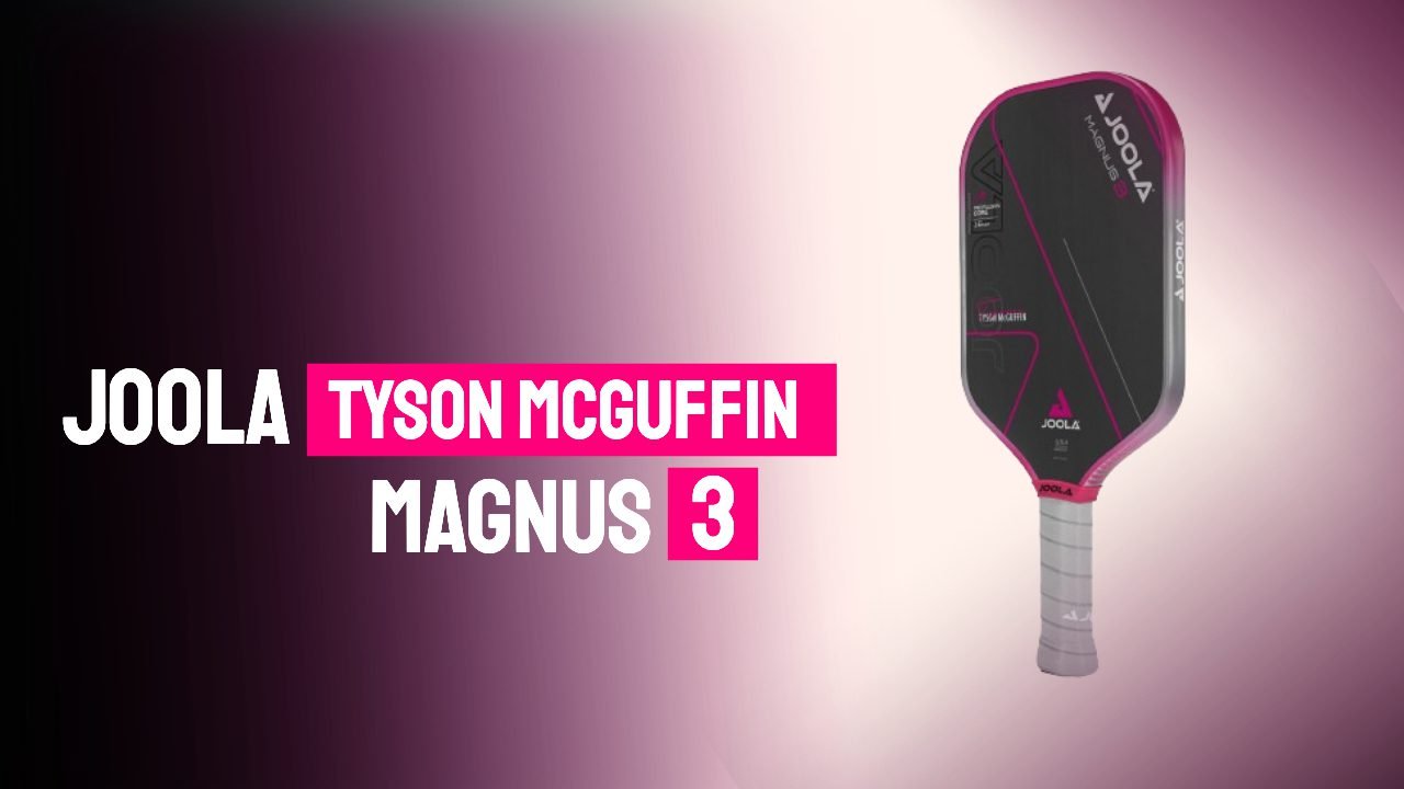 Joola Tyson McGuffin Magnus 3 Pickleball Paddle Review