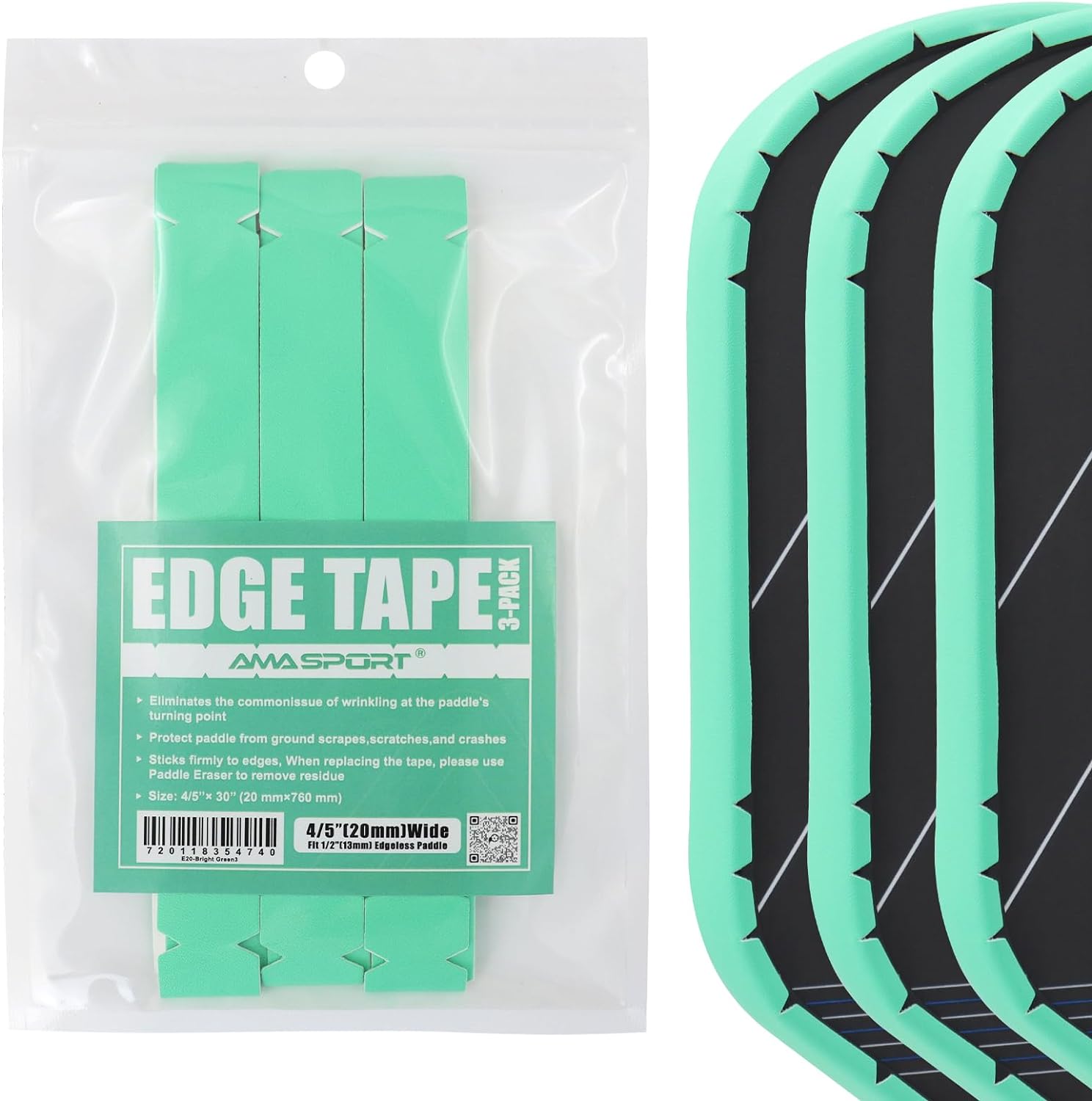 pickleball paddle edge tape